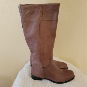 New Nine West Logano Leather Riding Boots